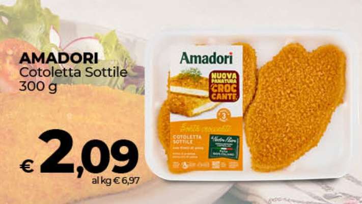 AMADORI COTOLETTA SOTTILE