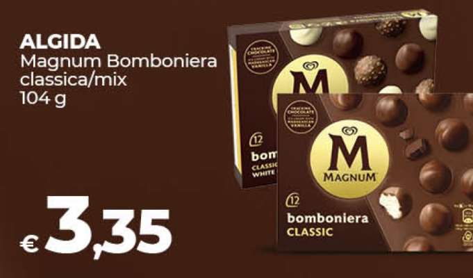 ALGIDA Magnum Bomboniera classica/mix
