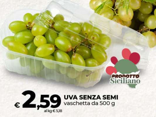 Uva senza semi