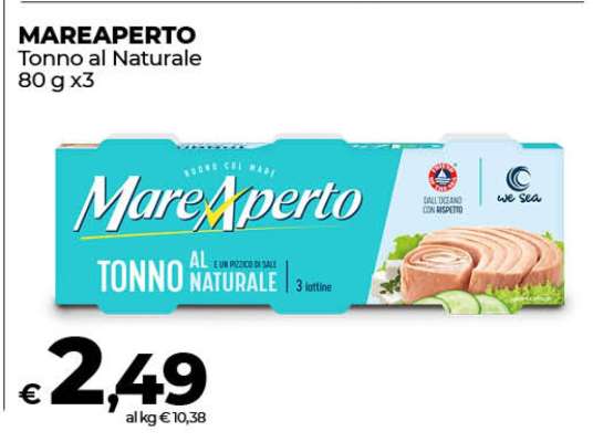 MareAperto Tonno al Naturale