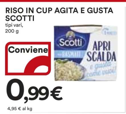 RISO IN CUP AGITA E GUSTA SCOTTI