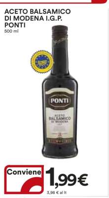 ACETO BALSAMICO DI MODENA I.G.P. PONTI