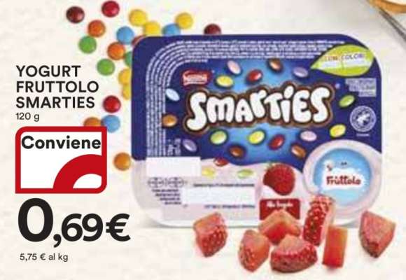 YOGURT FRUTTOLO SMARTIES