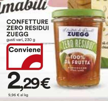 CONFETTURE ZERO RESIDUI ZUEGG
