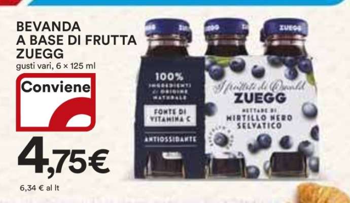 BEVANDA A BASE DI FRUTTA ZUEGG