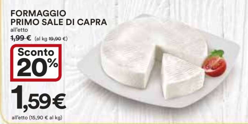 FORMAGGIO PRIMO SALE DI CAPRA