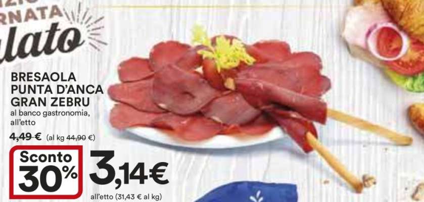 BRESAOLA PUNTA D'ANCA GRAN ZEBRU