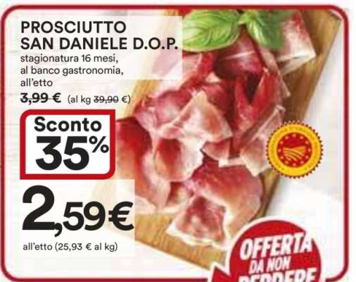 Prosciutto San Daniele D.O.P.