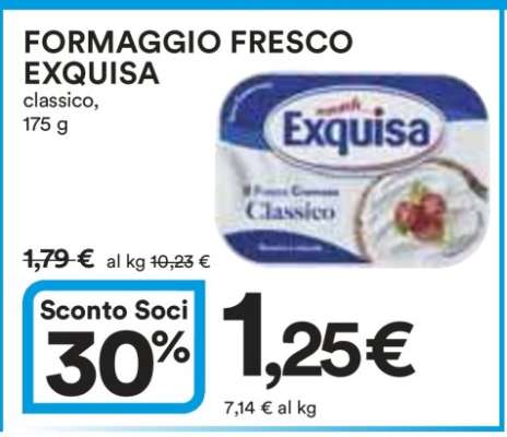Formaggio fresco Exquisa