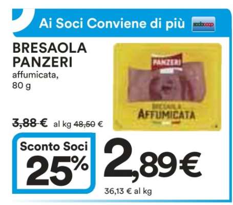 Bresaola Panzeri