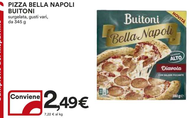 Pizza Bella Napoli Buitoni
