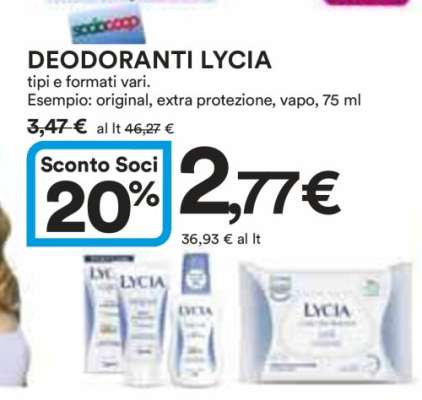 Deodoranti Lycia