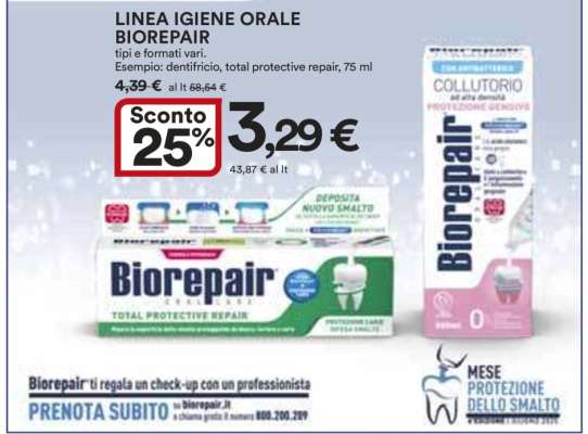 LINEA IGIENE ORALE BIOREPAIR