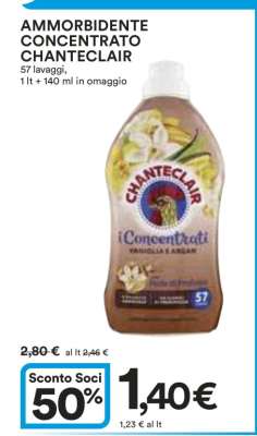 Ammorbidente Concentrato Chanteclair