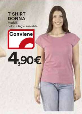 T-SHIRT DONNA