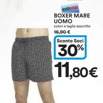BOXER MARE UOMO