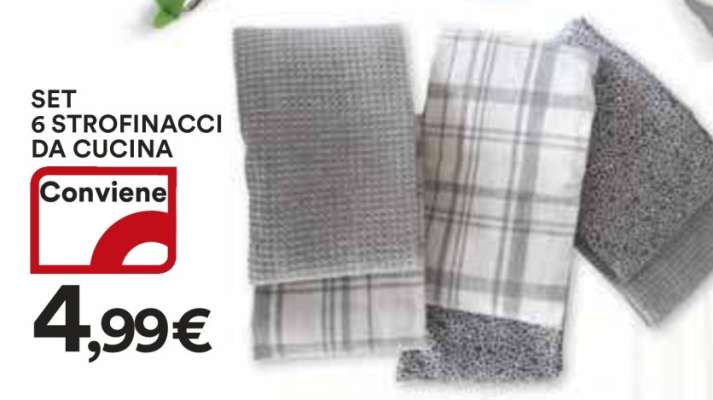 SET 6 STROFINACCI DA CUCINA