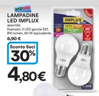 LAMPADINE LED IMPLUX