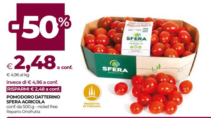 Pomodoro Datterino Sfera Agricola