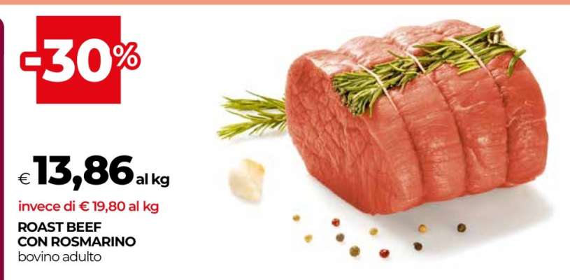 ROAST BEEF CON ROSMARINO
