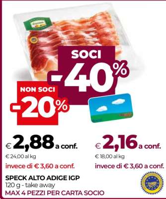 Speck Alto Adige IGP