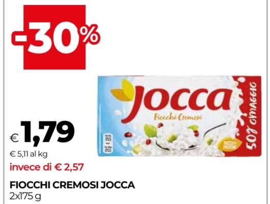 FIOCCHI CREMOSI JOCCA