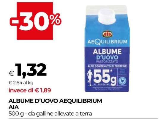 Albume d'uovo Aequilibrium Aia