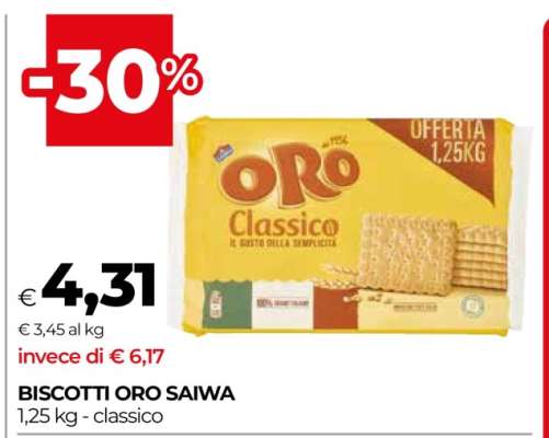 BISCOTTI ORO SAIWA