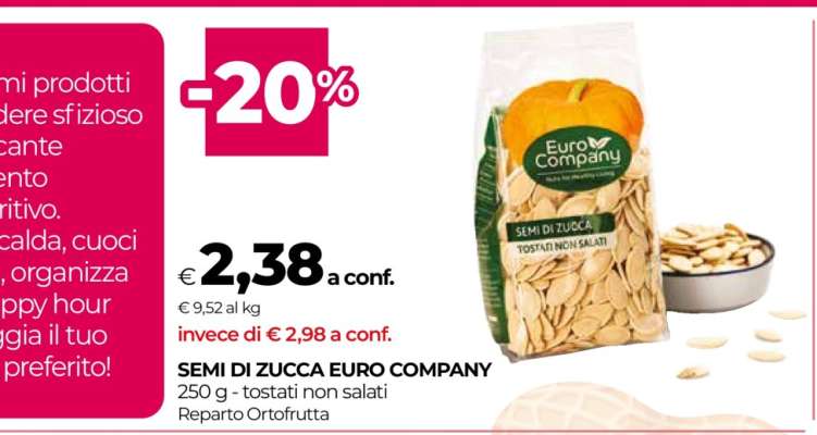 SEMI DI ZUCCA EURO COMPANY