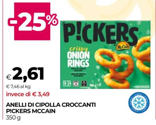 ANELLI DI CIPOLLA CROCCANTI P!CKERS McCAIN
