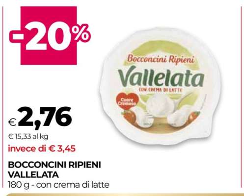 BOCCONCINI RIPIENI VALLELATA