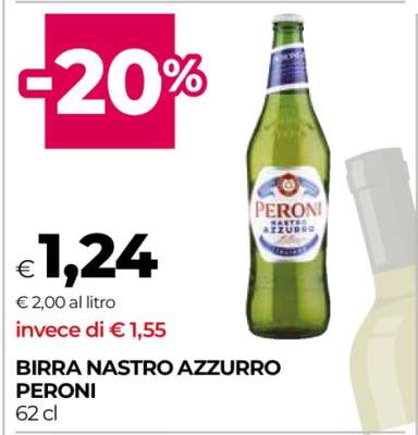 Birra Nastro Azzurro Peroni
