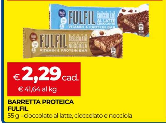 BARRETTA PROTEICA FULFIL