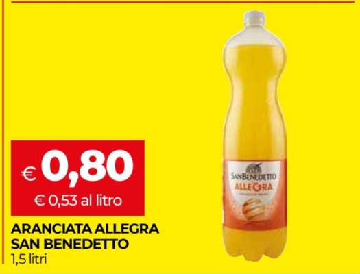ARANCIATA ALLEGRA SAN BENEDETTO