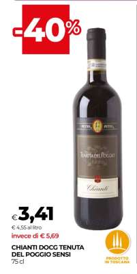 CHIANTI DOCG TENUTA DEL POGGIO SENSI