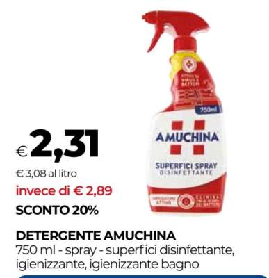 DETERGENTE AMUCHINA