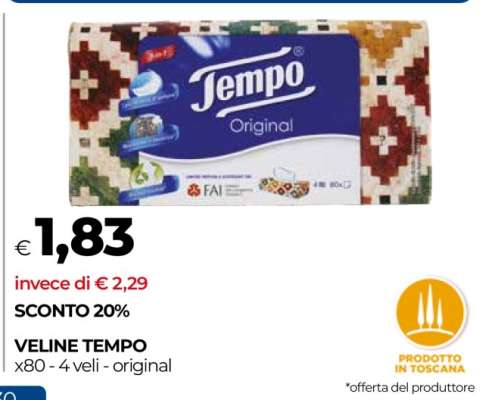 VELINE TEMPO