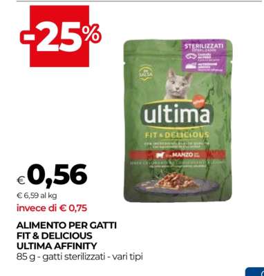 Alimento per gatti Fit & Delicious Ultima Affinity