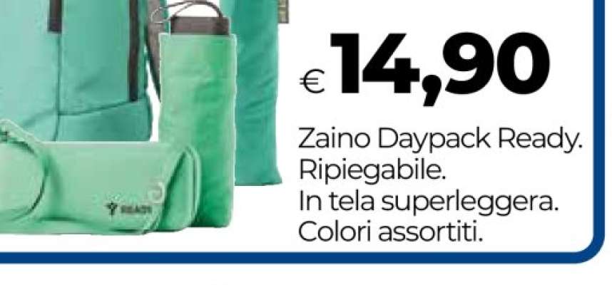 Zaino Daypack Ready