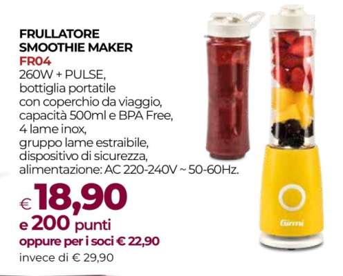 FRULLATORE SMOOTHIE MAKER FR04