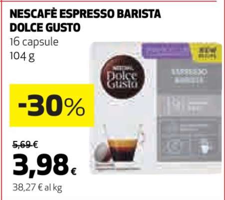 NESCAFÉ ESPRESSO BARISTA DOLCE GUSTO