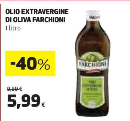 OLIO EXTRAVERGINE DI OLIVA FARCHIONI