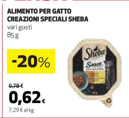 Alimento per gatto Creazioni Speciali Sheba