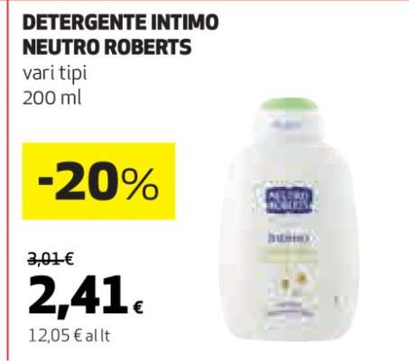 DETERGENTE INTIMO NEUTRO ROBERTS