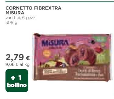 CORNETTO FIBREXTRA MISURA