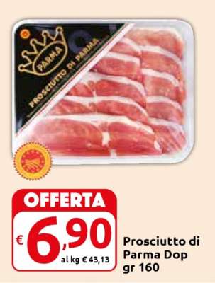 Prosciutto di Parma Dop gr 160