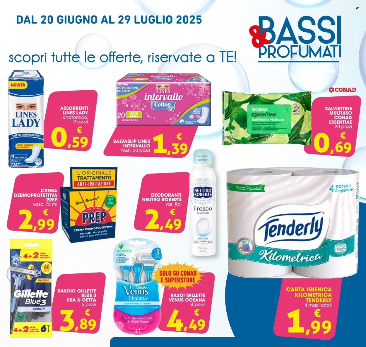 Volantino Conad - 20/6/2025 - 29/7/2025. Pagina 3