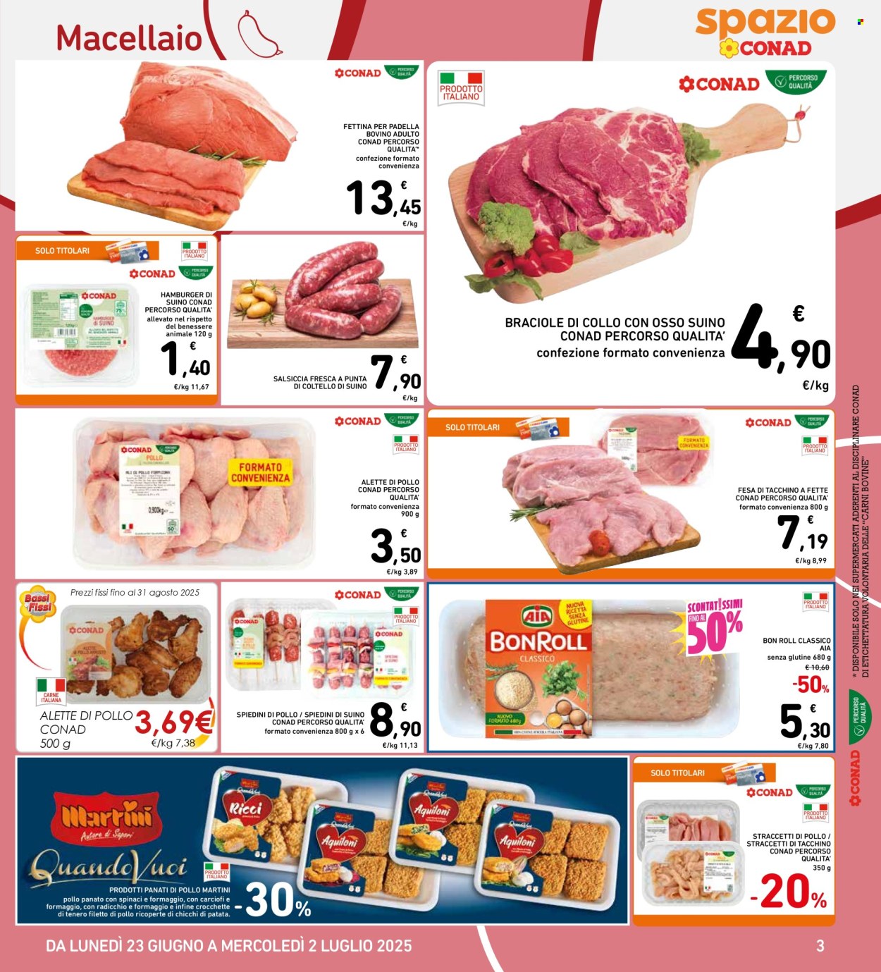 Volantino Spazio Conad - 23/6/2025 - 2/7/2025. Pagina 3