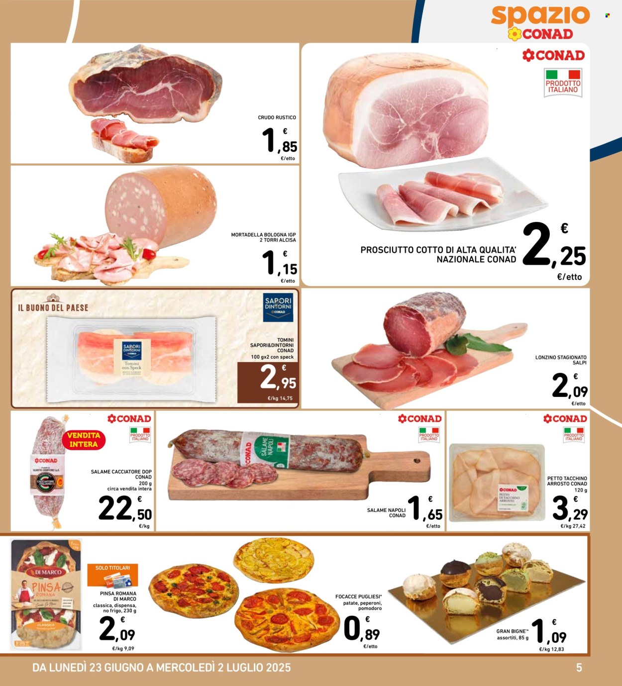 Volantino Spazio Conad - 23/6/2025 - 2/7/2025. Pagina 5