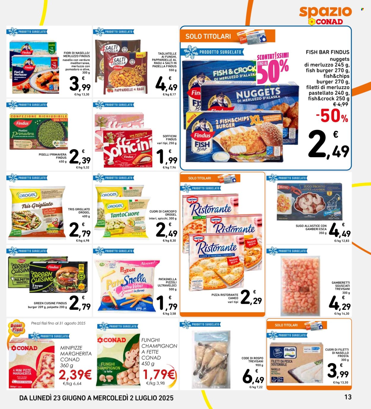 Volantino Spazio Conad - 23/6/2025 - 2/7/2025. Pagina 13